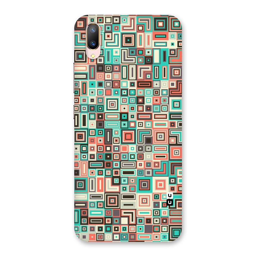 Pretty Boxes Design Back Case for Vivo V11 Pro