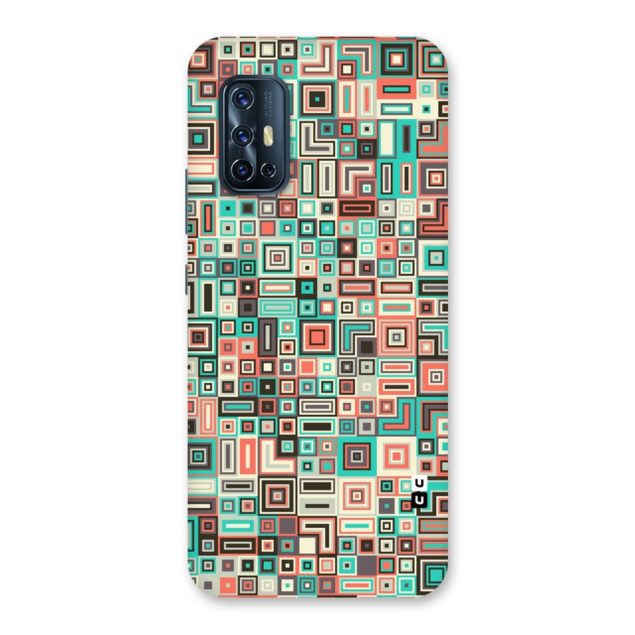 Pretty Boxes Design Back Case for Vivo V17