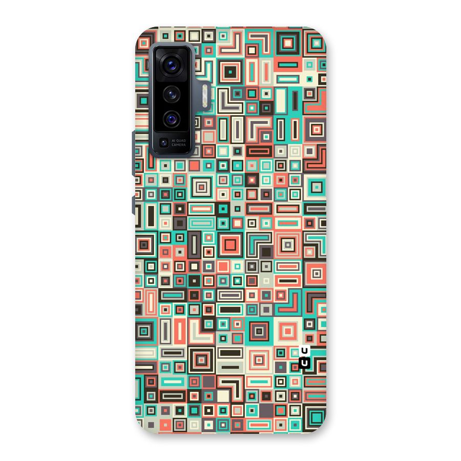 Pretty Boxes Design Back Case for Vivo X50