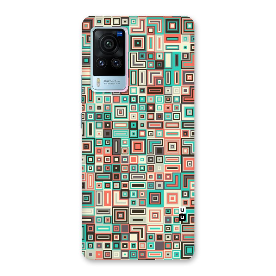 Pretty Boxes Design Back Case for Vivo X60 Pro