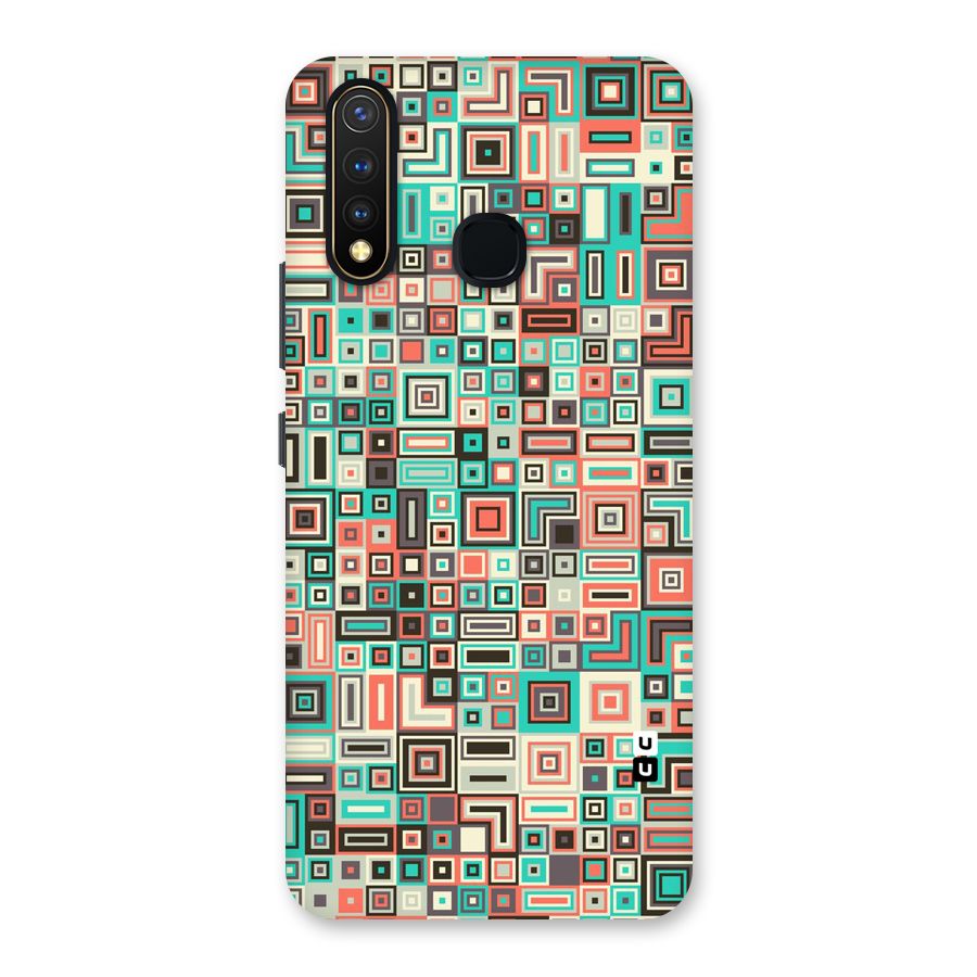 Pretty Boxes Design Back Case for Vivo Y19