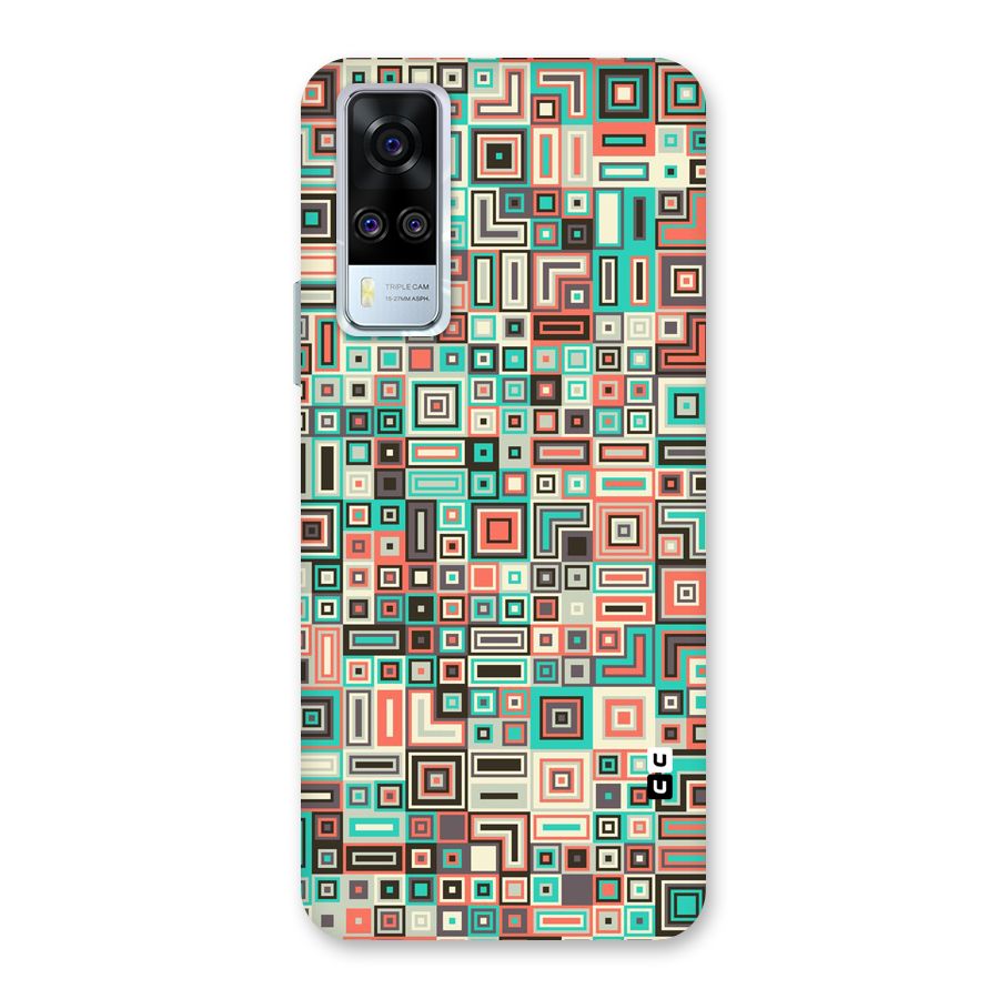 Pretty Boxes Design Back Case for Vivo Y31