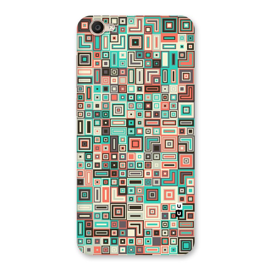Pretty Boxes Design Back Case for Vivo Y55s