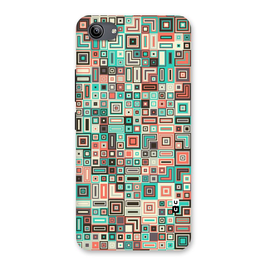 Pretty Boxes Design Back Case for Vivo Y81i