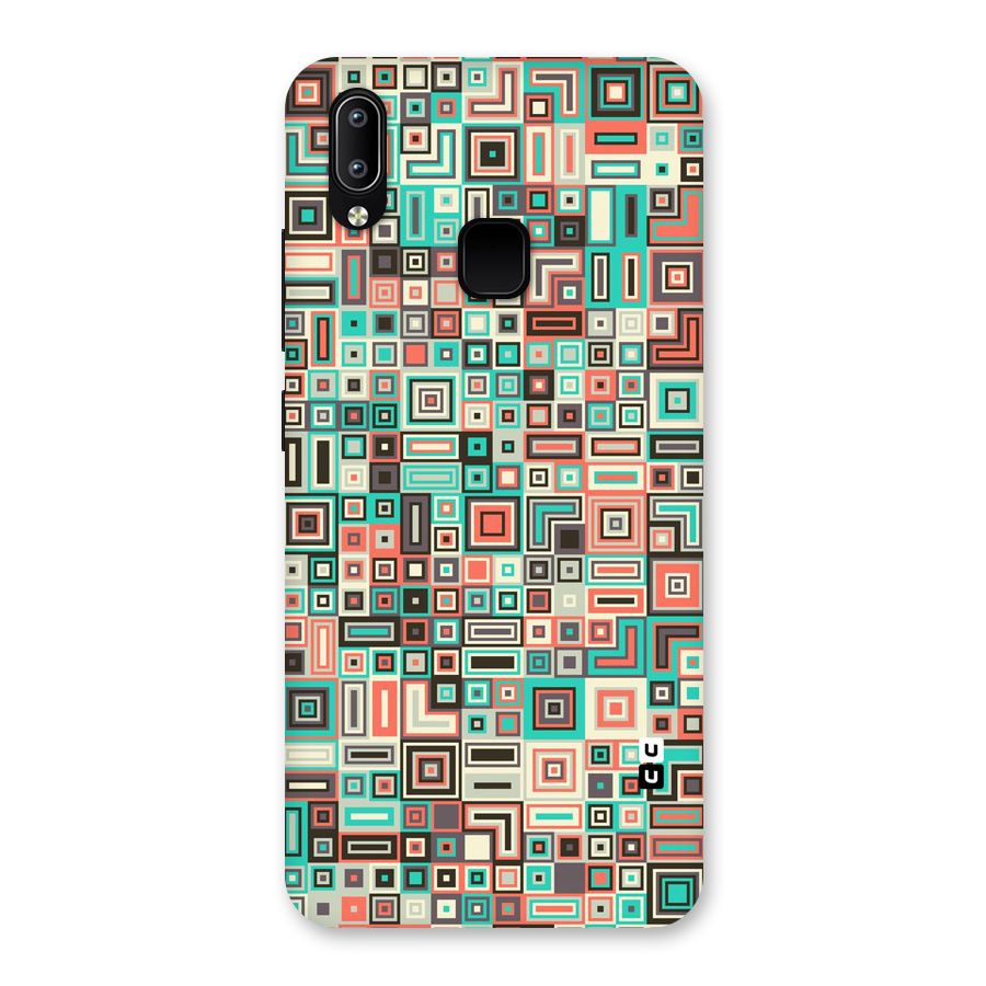Pretty Boxes Design Back Case for Vivo Y93