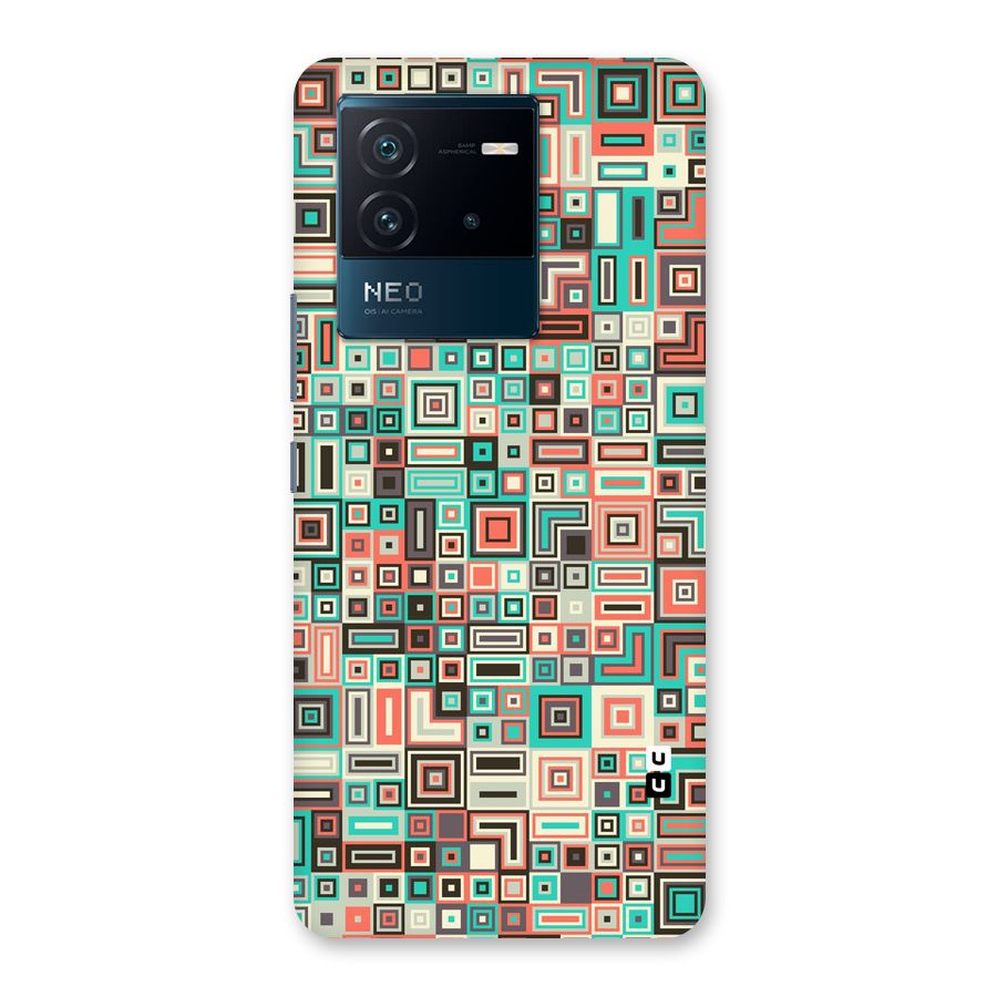 Pretty Boxes Design Back Case for Vivo iQOO Neo 6 5G
