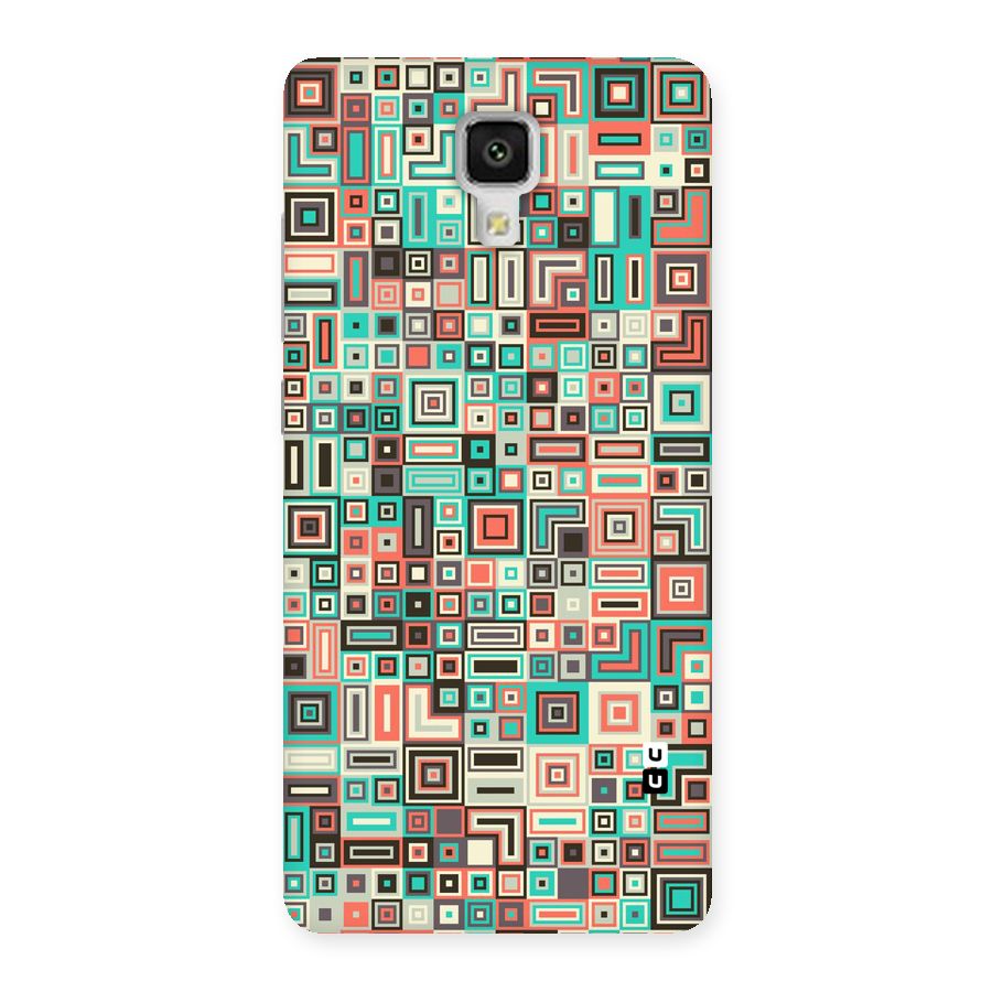 Pretty Boxes Design Back Case for Xiaomi Mi 4