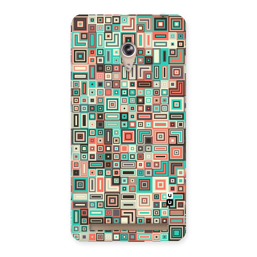 Pretty Boxes Design Back Case for Zenfone 6