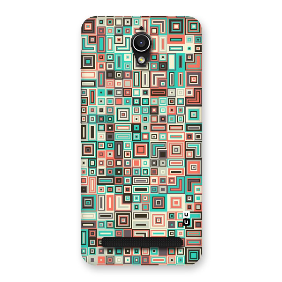Pretty Boxes Design Back Case for Zenfone Go