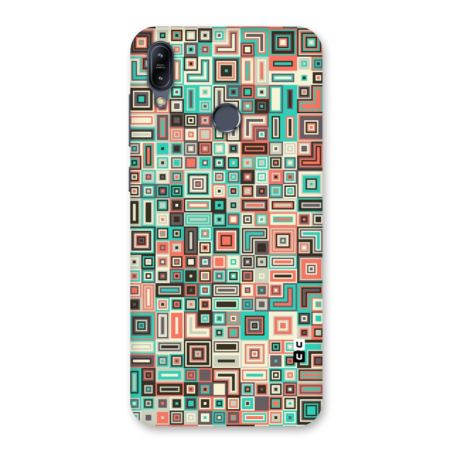 Pretty Boxes Design Back Case for Zenfone Max M2