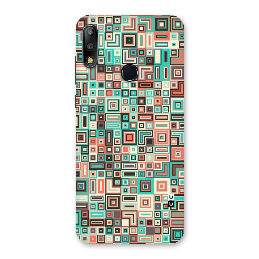 Pretty Boxes Design Back Case for Zenfone Max Pro M2