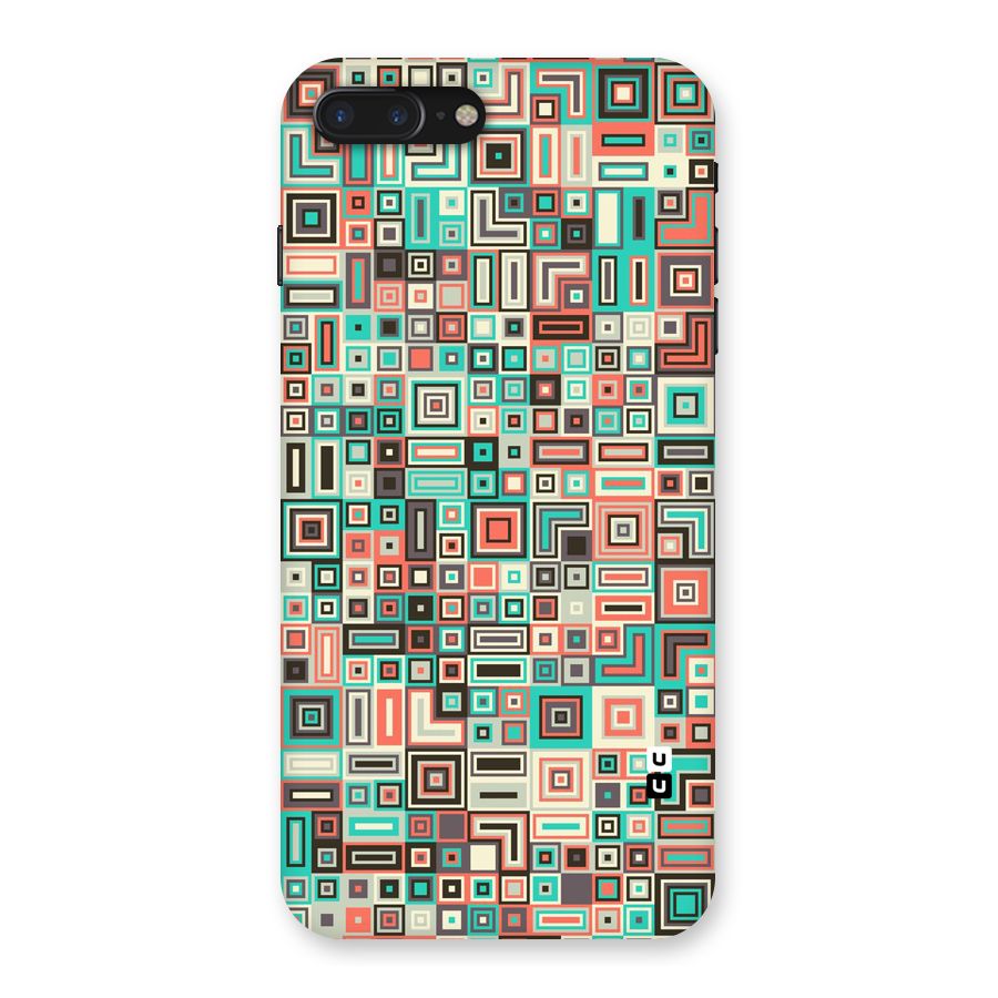 Pretty Boxes Design Back Case for iPhone 7 Plus