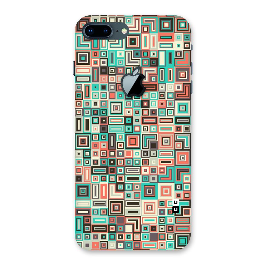 Pretty Boxes Design Back Case for iPhone 7 Plus Apple Cut