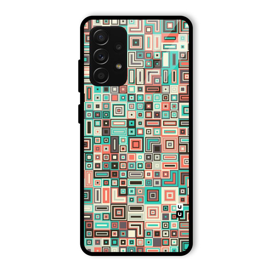 Pretty Boxes Design Glass Back Case for Galaxy A53 5G