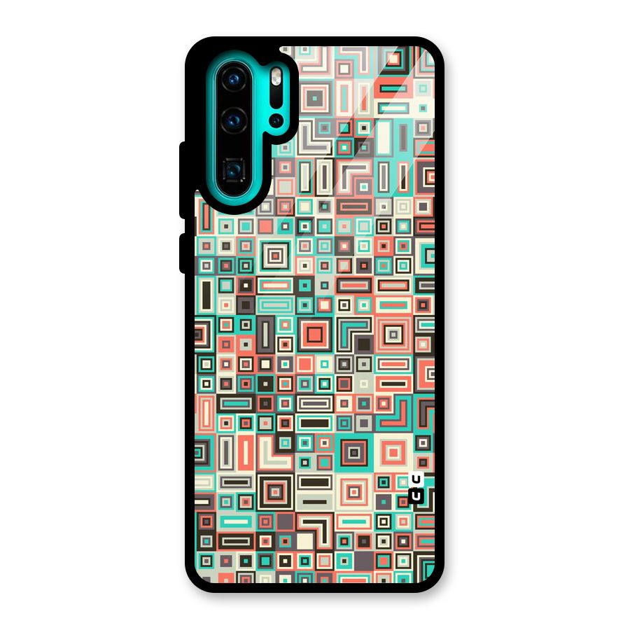 Pretty Boxes Design Glass Back Case for Huawei P30 Pro