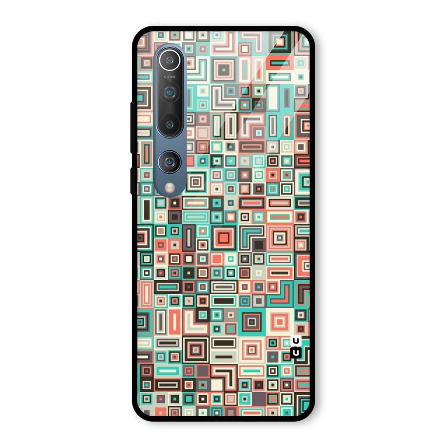 Pretty Boxes Design Glass Back Case for Mi 10