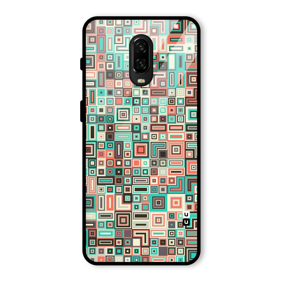 Pretty Boxes Design Glass Back Case for OnePlus 6T