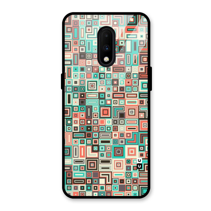 Pretty Boxes Design Glass Back Case for OnePlus 7