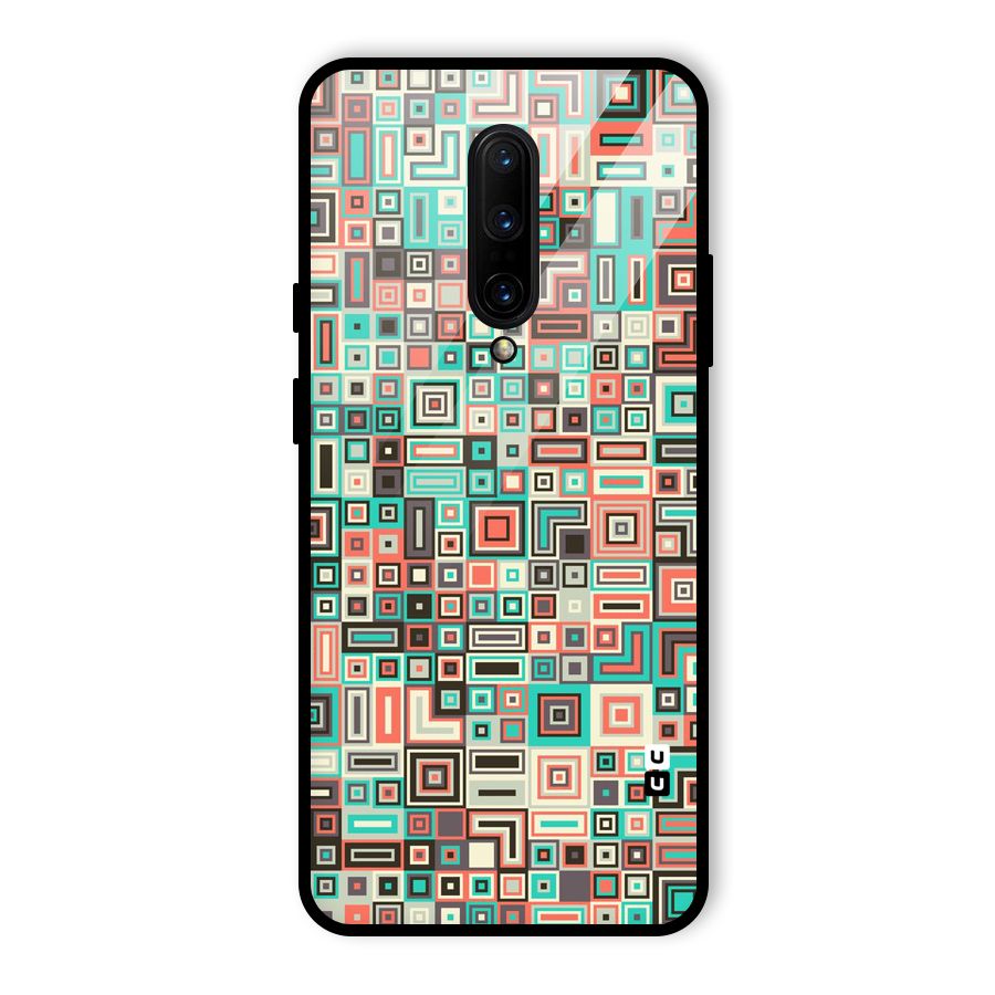 Pretty Boxes Design Glass Back Case for OnePlus 7 Pro