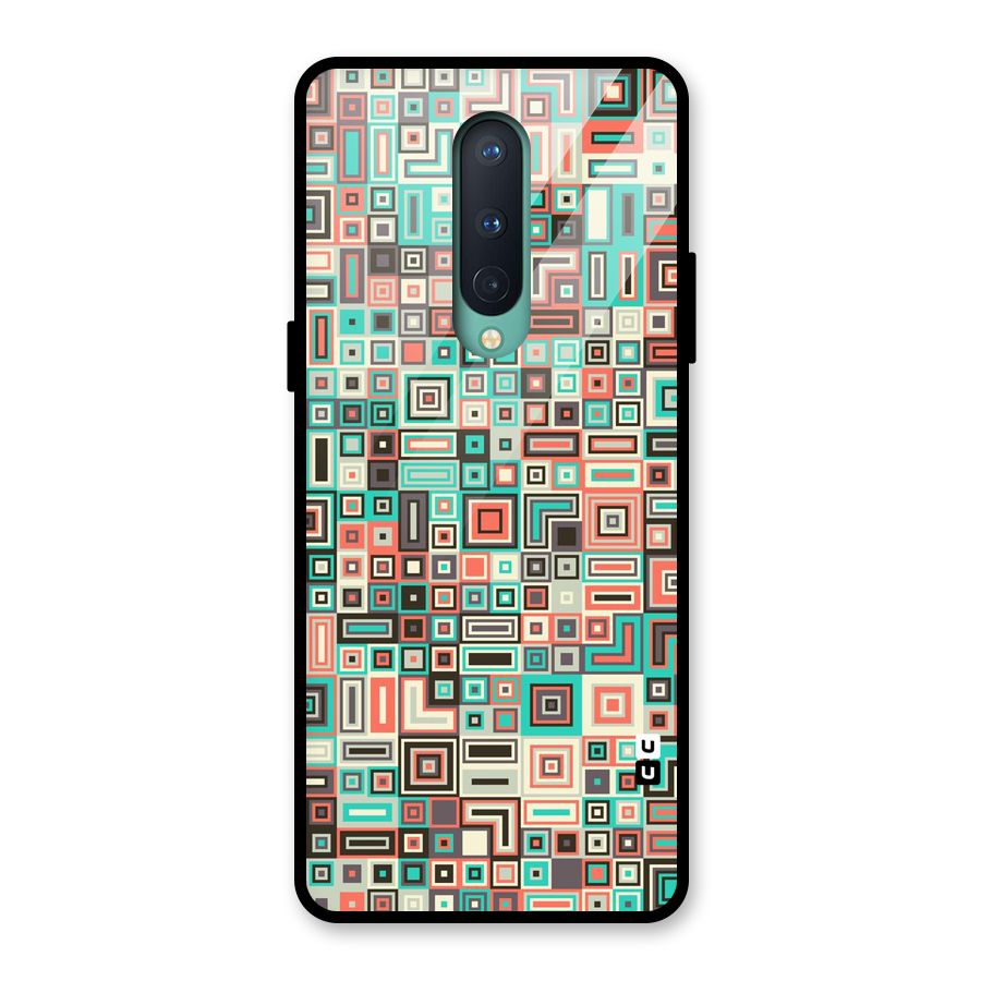 Pretty Boxes Design Glass Back Case for OnePlus 8
