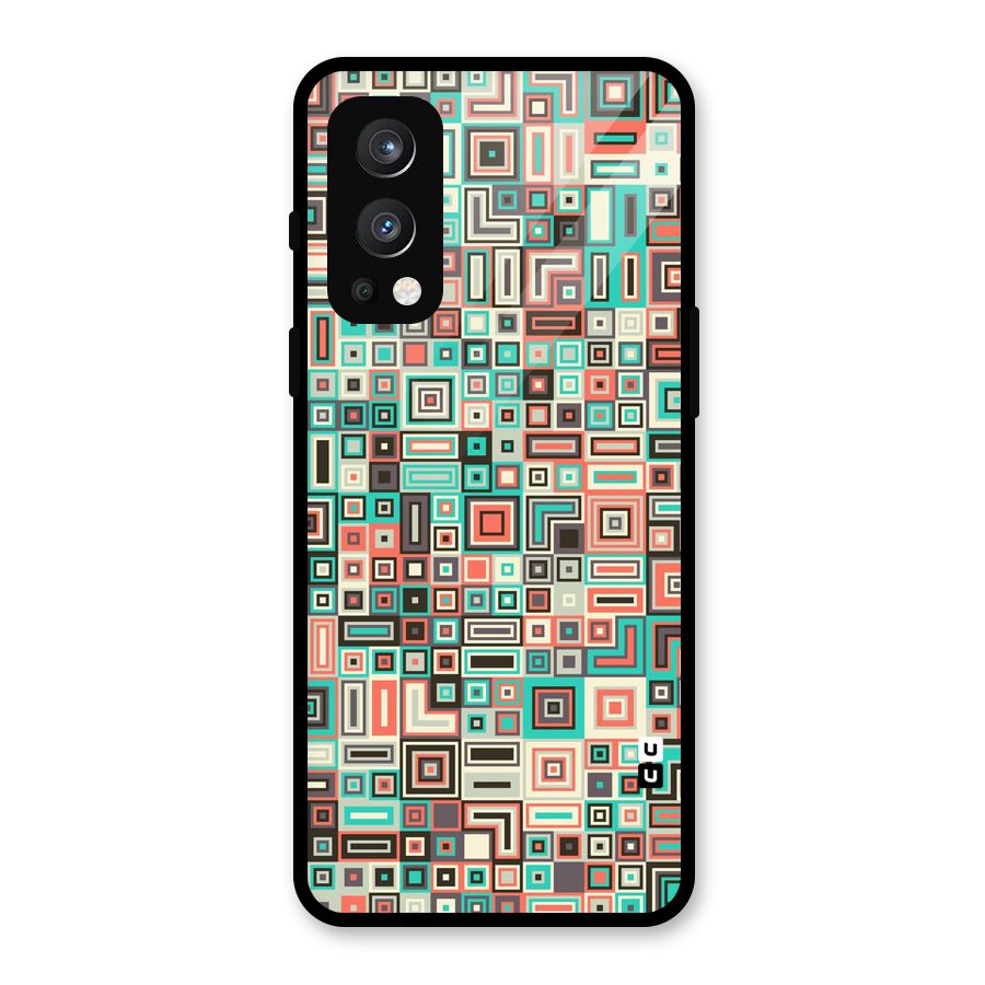 Pretty Boxes Design Glass Back Case for OnePlus Nord 2 5G