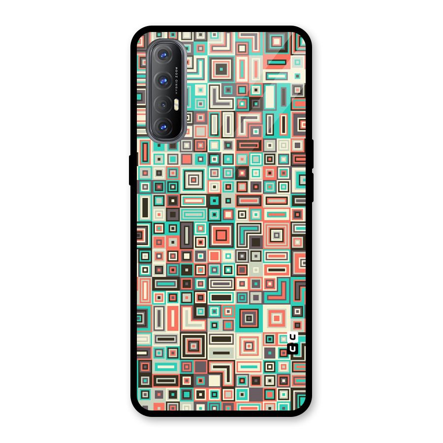 Pretty Boxes Design Glass Back Case for Oppo Reno3 Pro