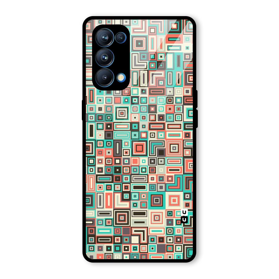 Pretty Boxes Design Glass Back Case for Oppo Reno5 Pro 5G