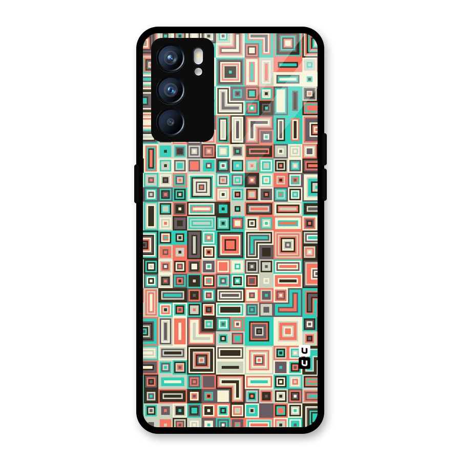 Pretty Boxes Design Glass Back Case for Oppo Reno6 5G