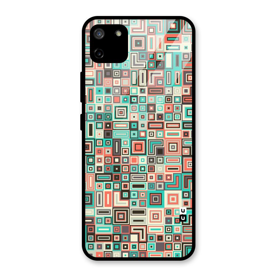 Pretty Boxes Design Glass Back Case for Realme C11