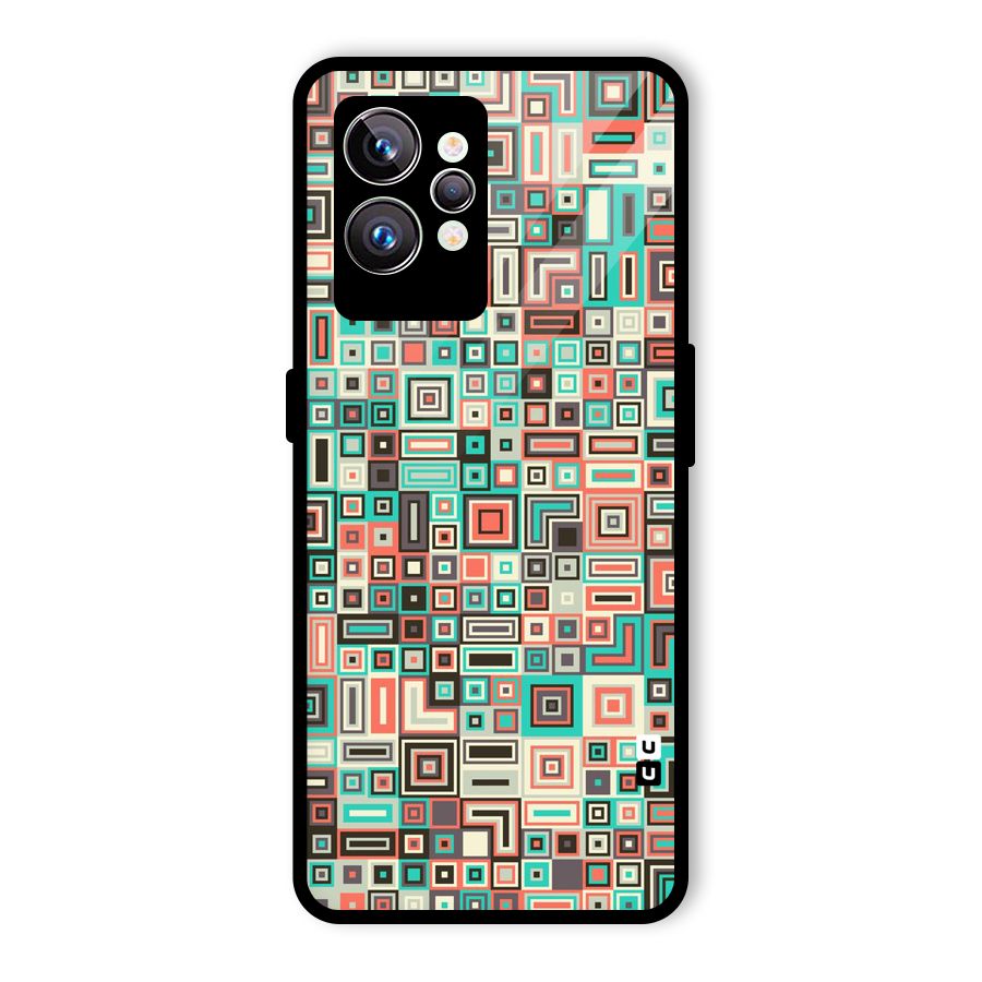 Pretty Boxes Design Glass Back Case for Realme GT2 Pro
