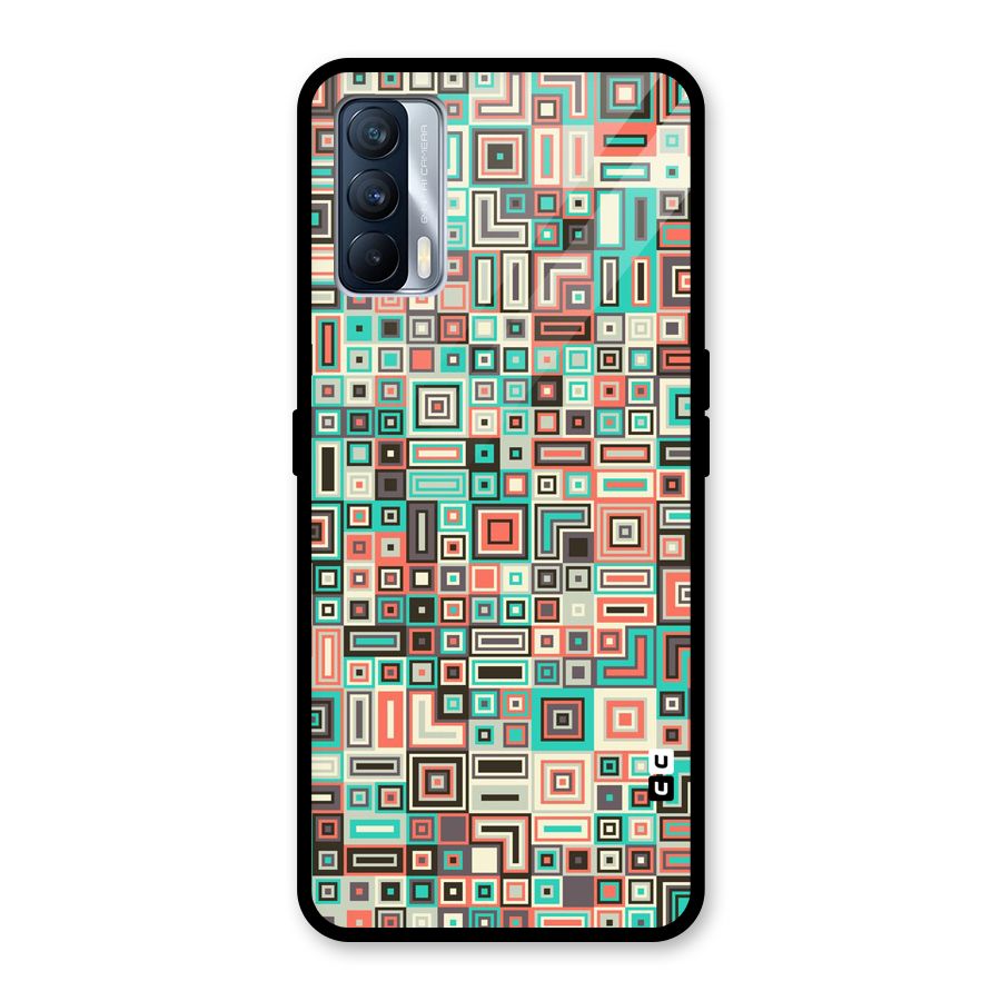 Pretty Boxes Design Glass Back Case for Realme X7