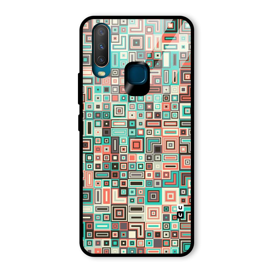 Pretty Boxes Design Glass Back Case for Vivo U10