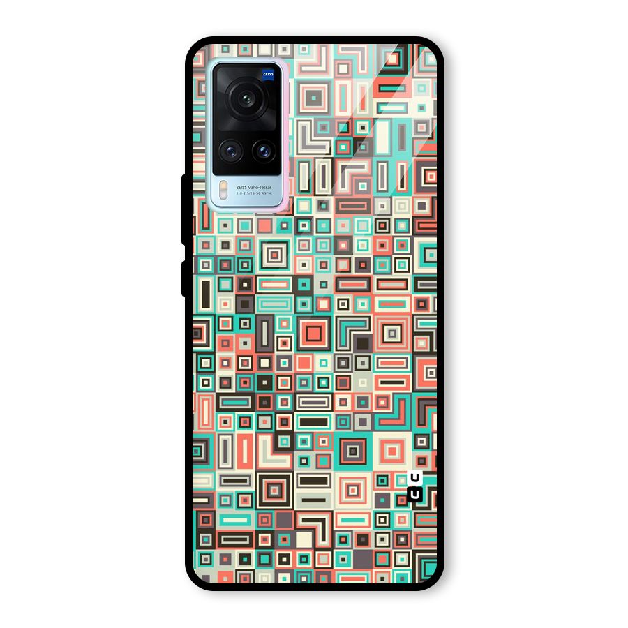 Pretty Boxes Design Glass Back Case for Vivo X60