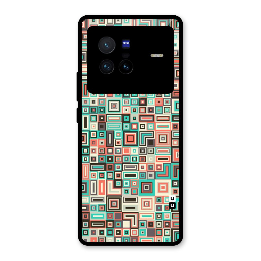 Pretty Boxes Design Glass Back Case for Vivo X80