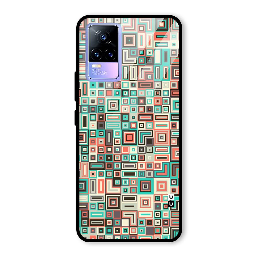 Pretty Boxes Design Glass Back Case for Vivo Y73