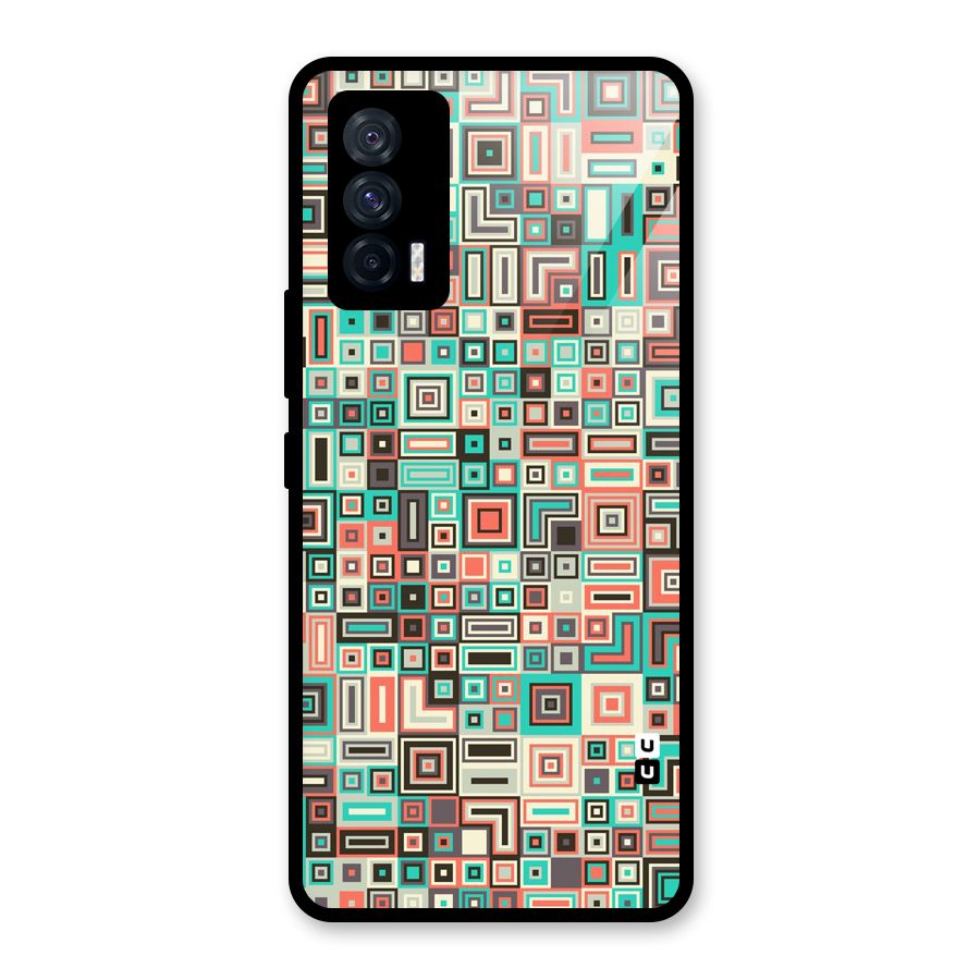 Pretty Boxes Design Glass Back Case for Vivo iQOO 7 5G