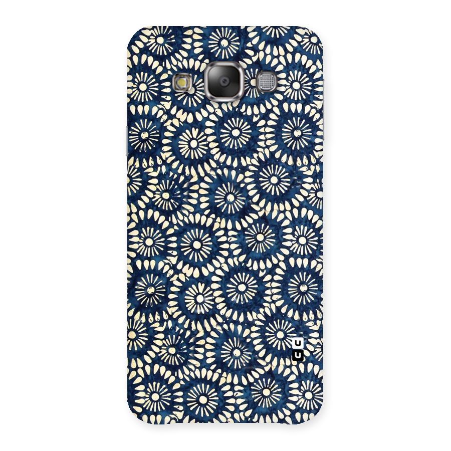 Pretty Circles Back Case for Galaxy E7