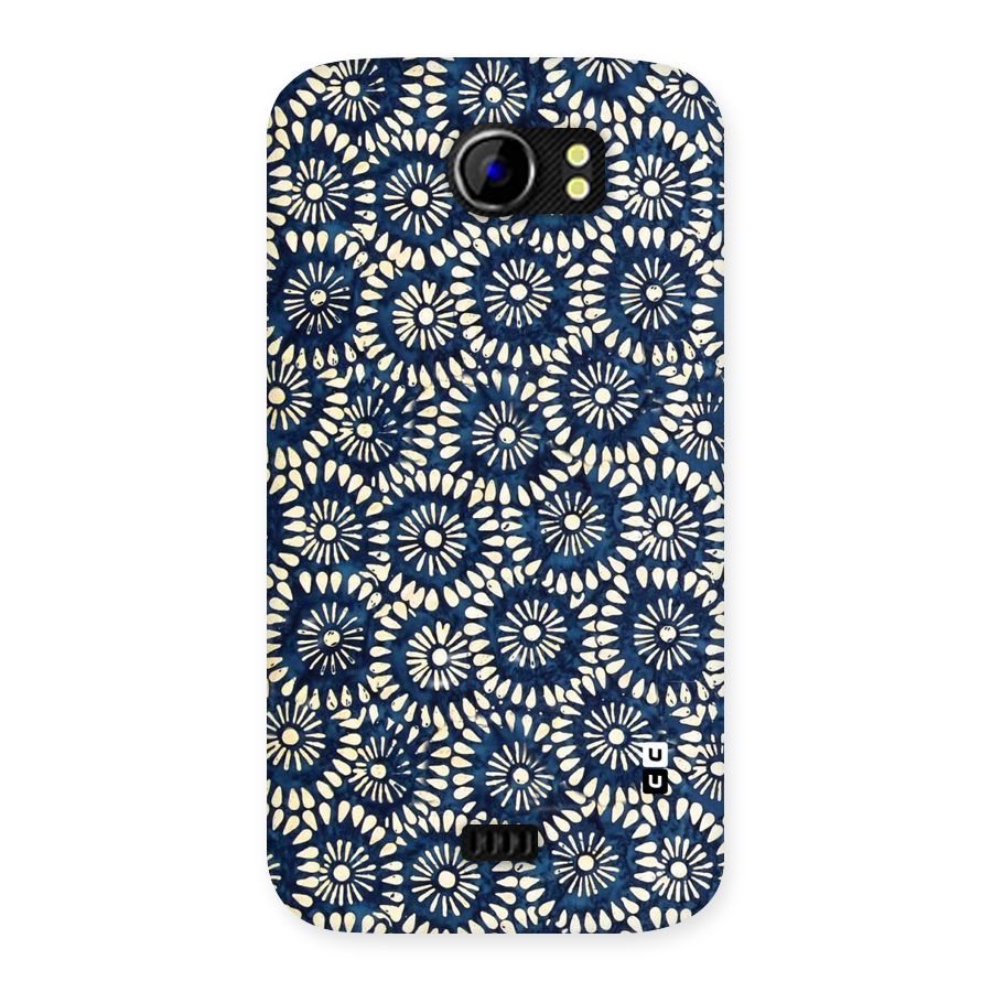 Pretty Circles Back Case for Micromax Canvas 2 A110