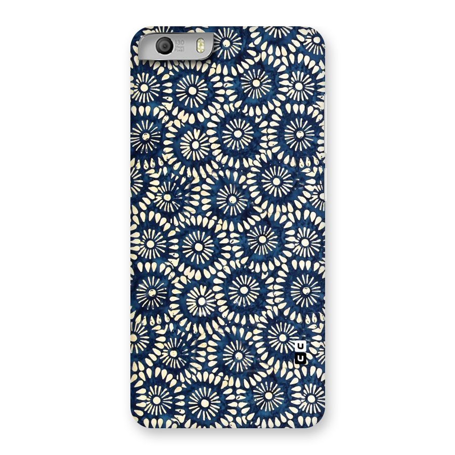 Pretty Circles Back Case for Micromax Canvas Knight 2