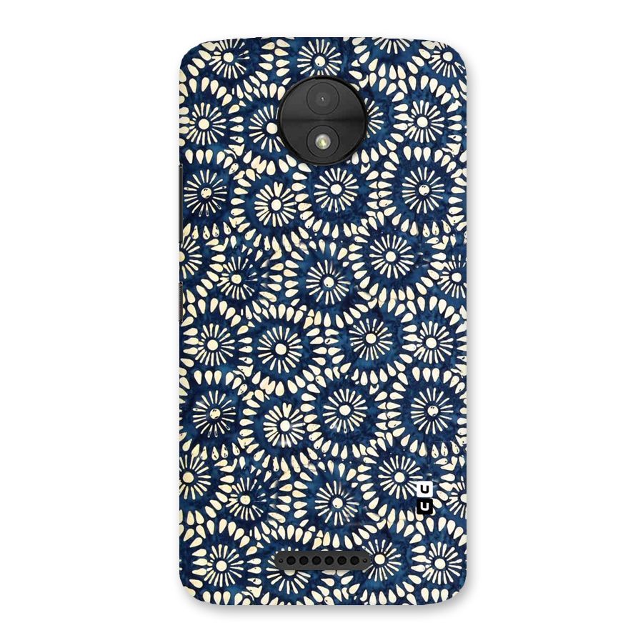Pretty Circles Back Case for Moto C