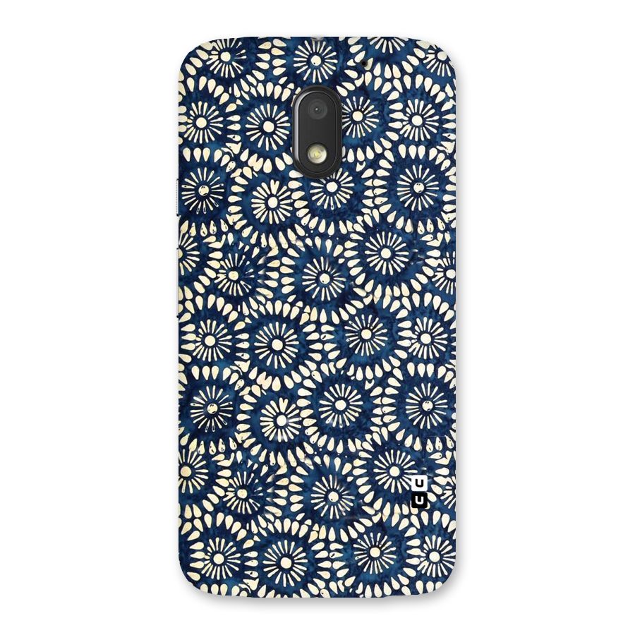 Pretty Circles Back Case for Moto E3 Power