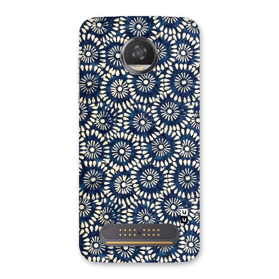Pretty Circles Back Case for Moto Z2 Play