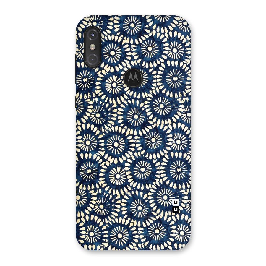 Pretty Circles Back Case for Motorola One Power