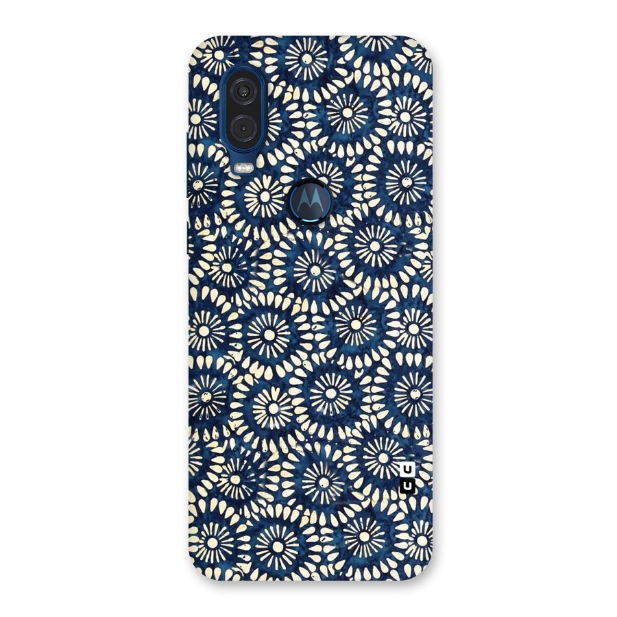 Pretty Circles Back Case for Motorola One Vision