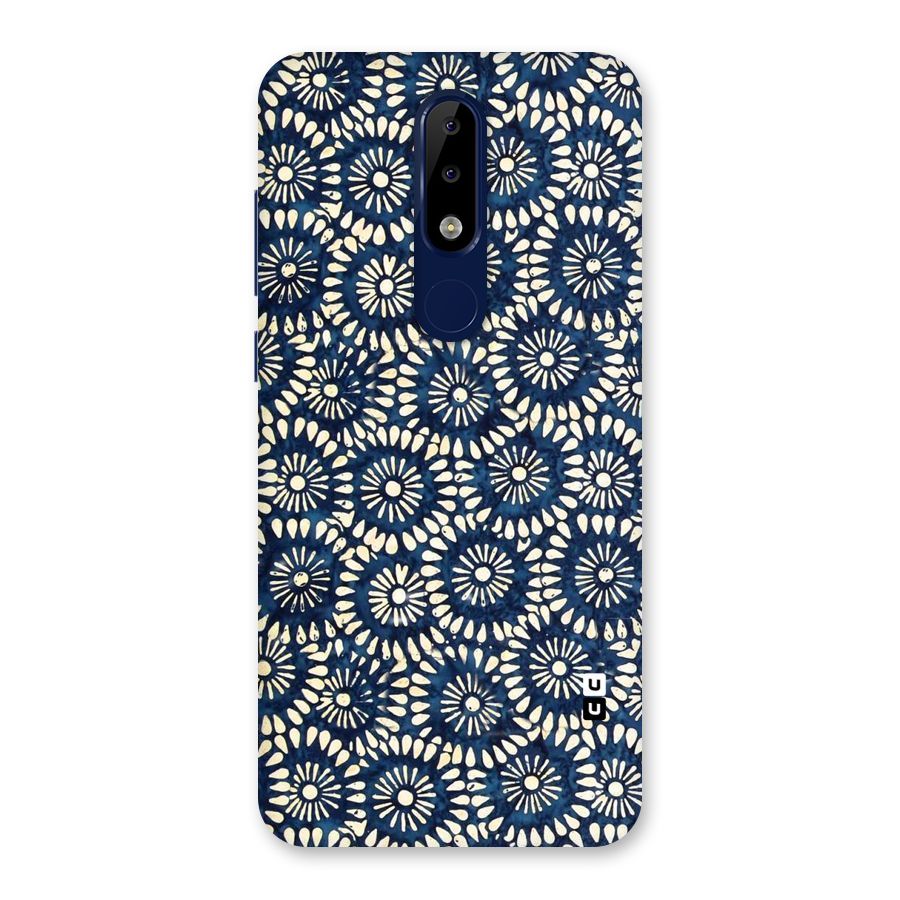 Pretty Circles Back Case for Nokia 5.1 Plus