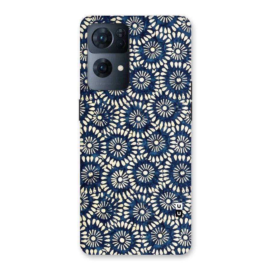 Pretty Circles Back Case for Oppo Reno7 Pro 5G