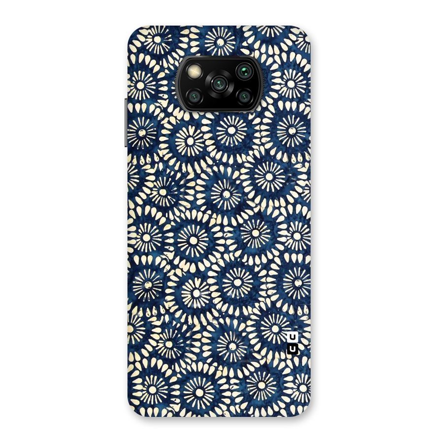 Pretty Circles Back Case for Poco X3
