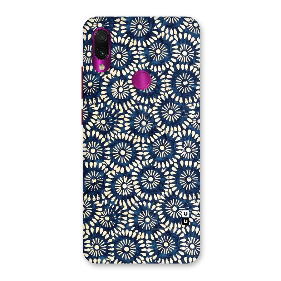 Pretty Circles Back Case for Redmi Note 7 Pro