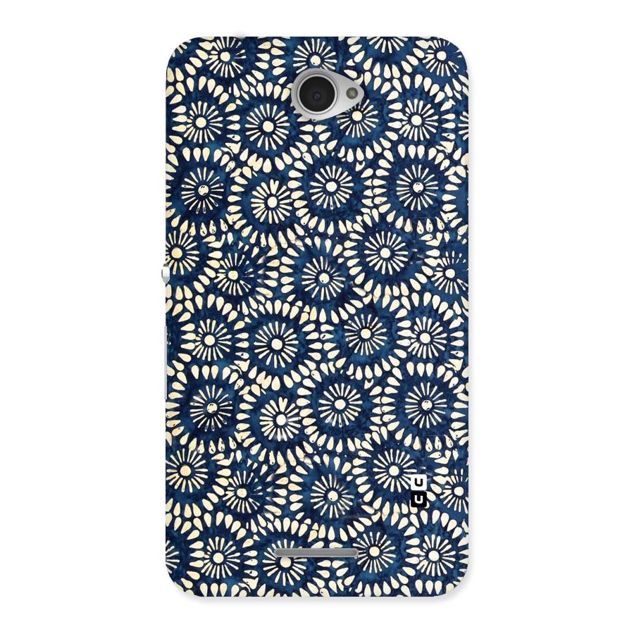 Pretty Circles Back Case for Sony Xperia E4