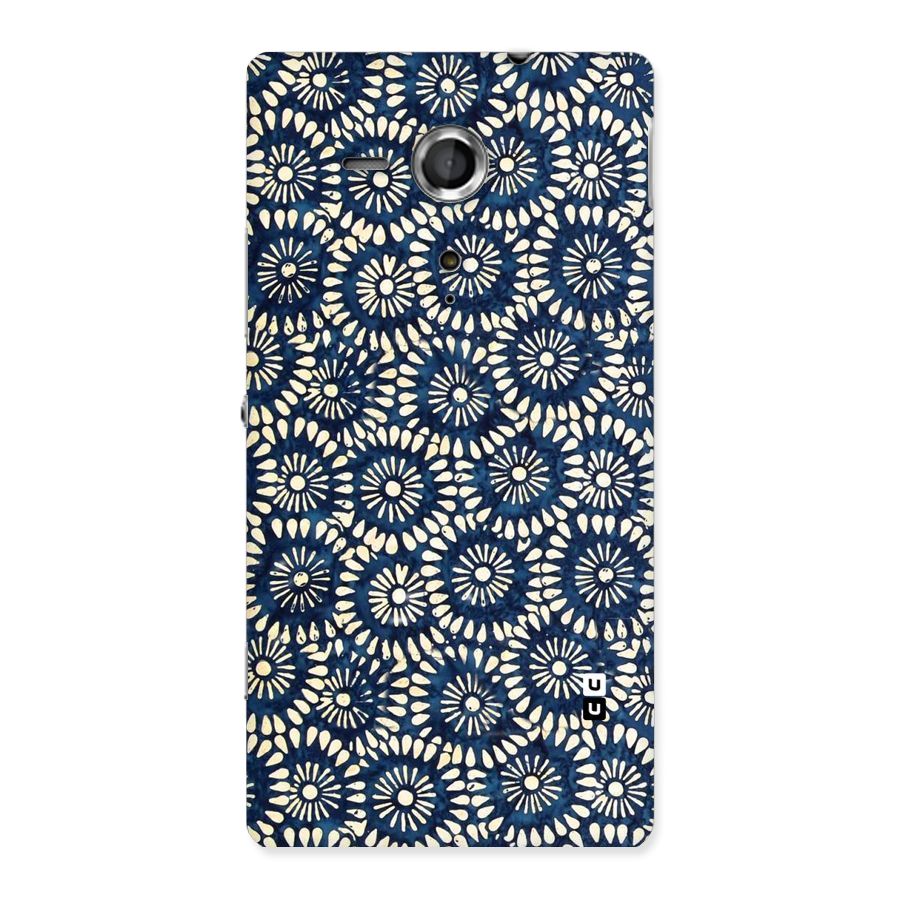 Pretty Circles Back Case for Sony Xperia SP